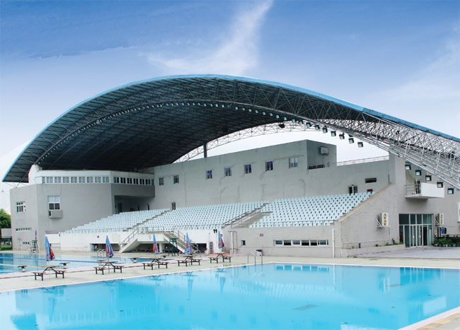 德惠游泳馆网架