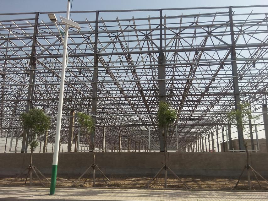 德惠汽车工业厂房网架